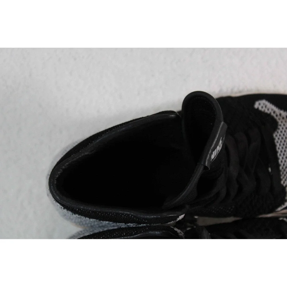 Air Jordan 1 Retro High Flyknit Shadow Black‎ Wolf Grey 919704-003 Mens 10.5